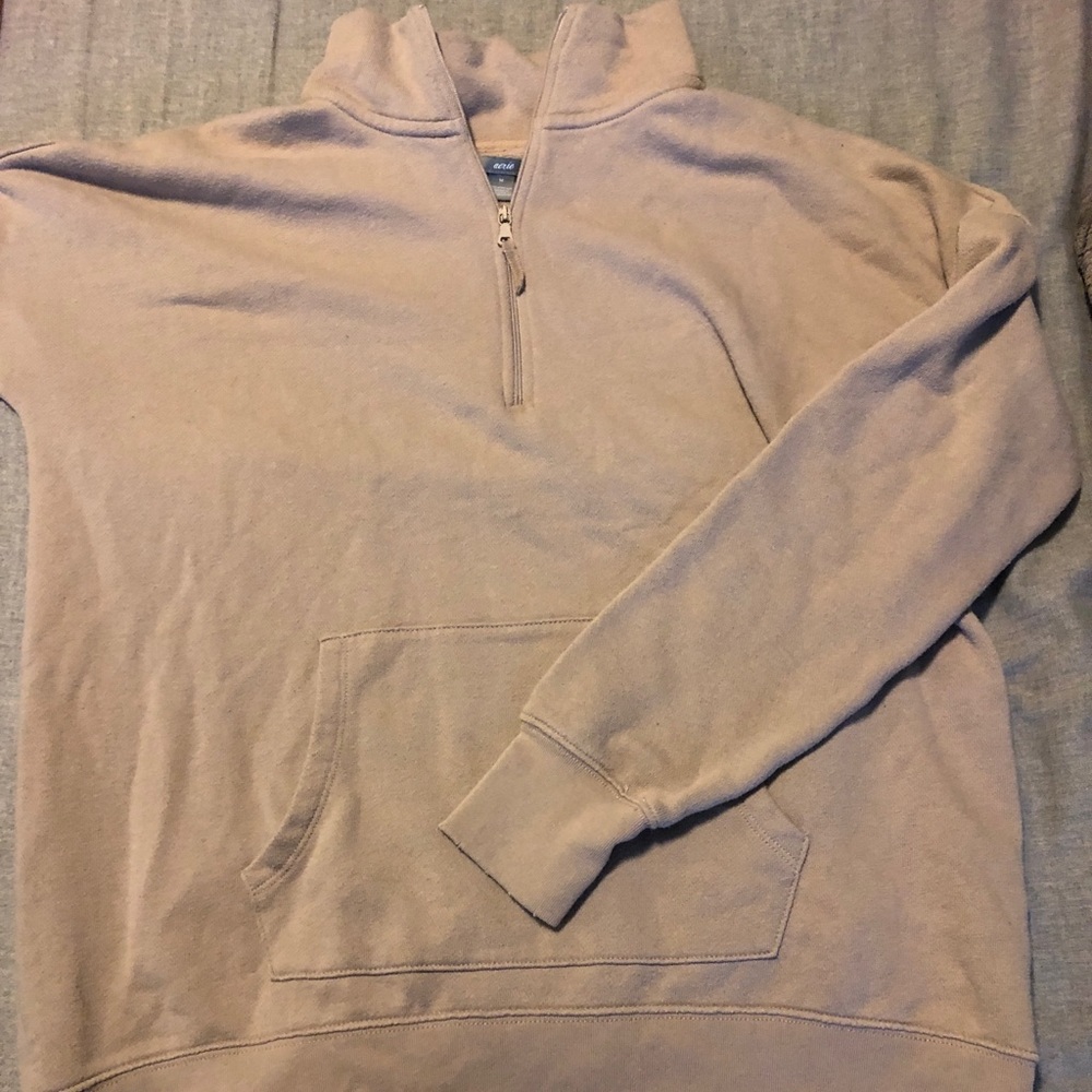 Aerie half zip sweatshirt
